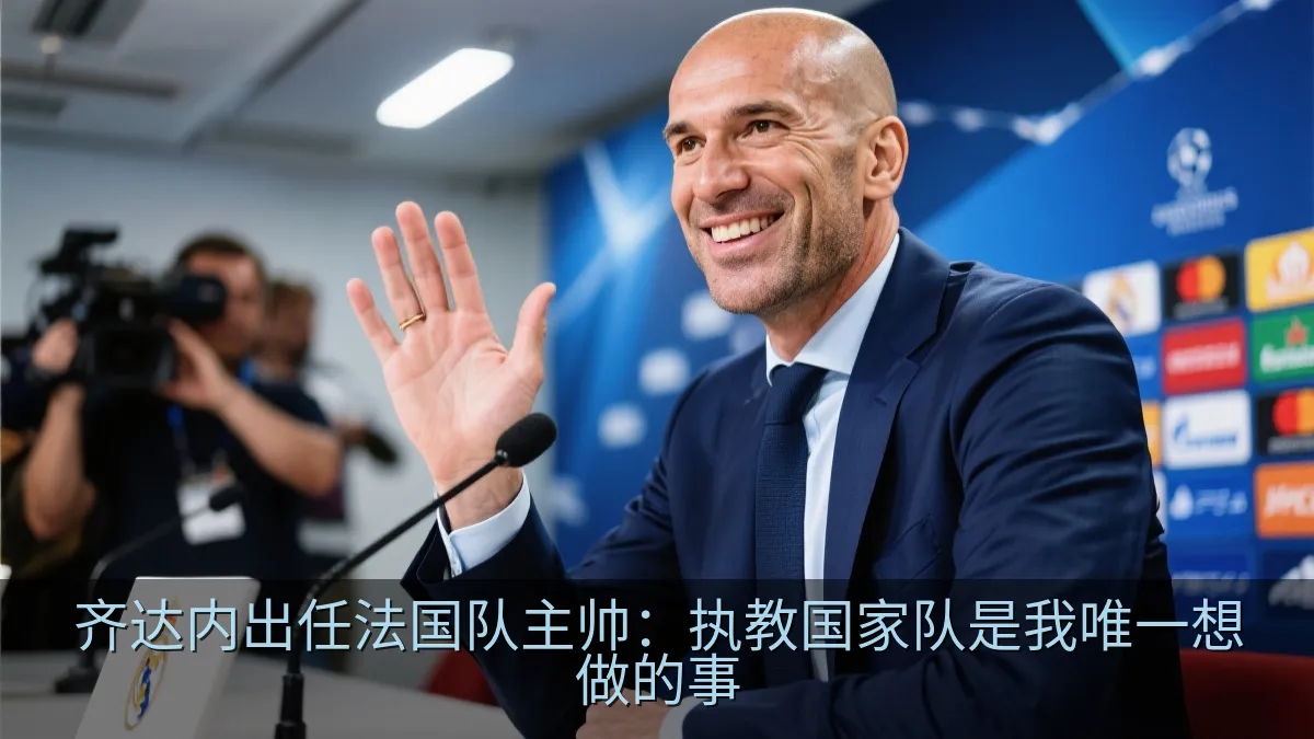 齐达内出任法国队主帅：执教国家队是我唯一想做的事
