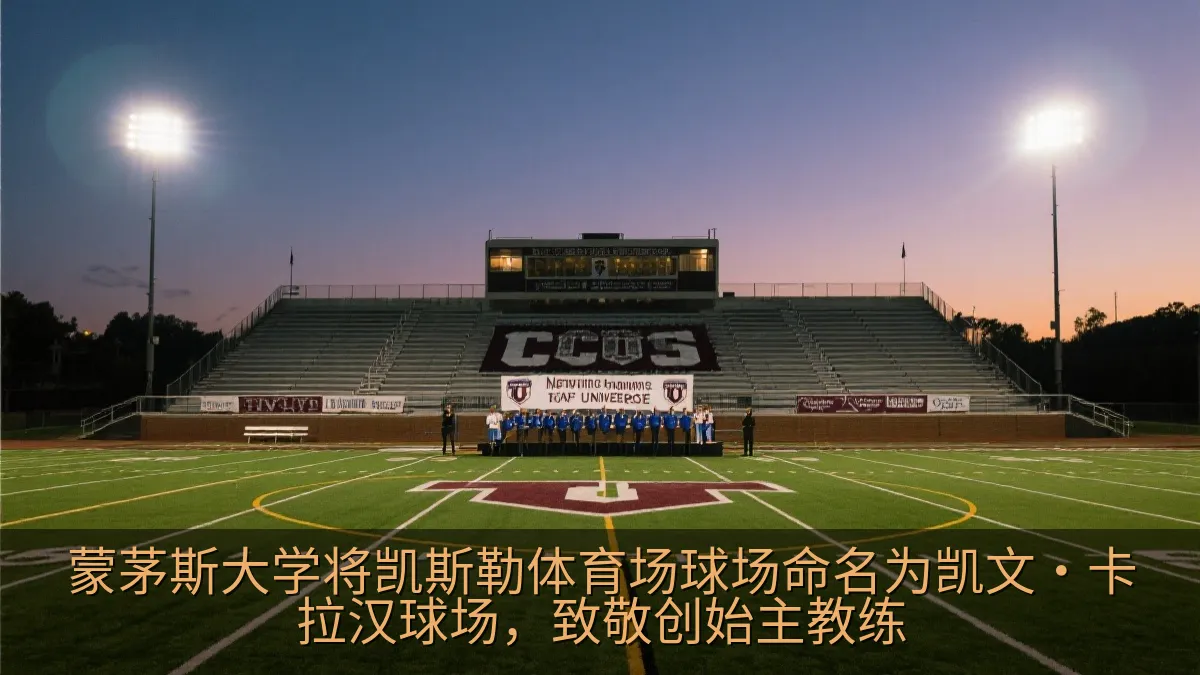 蒙茅斯大学将凯斯勒体育场球场命名为凯文·卡拉汉球场，致敬创始主教练
